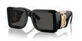 Burberry Oversized Gold Lens Sunglasses for Men & Women