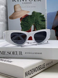 Balenciaga Polarized Cat-Eye Silver Lens Sunglasses for Men & Women