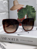 Burberry Oversized Black Lens Sunglasses for Men & Women - 487465