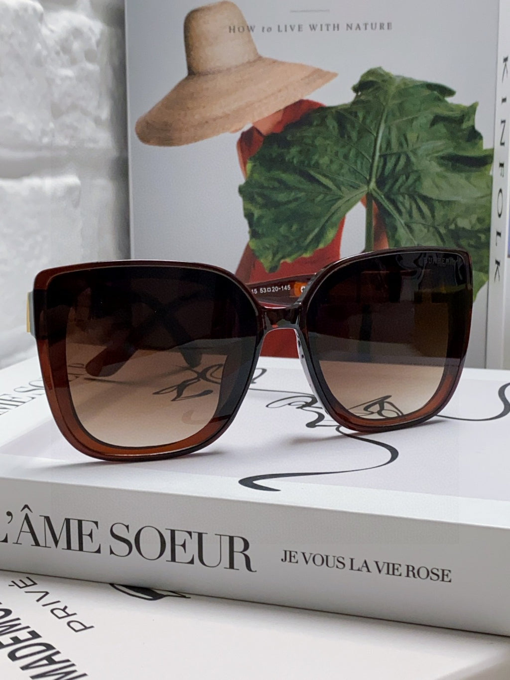 Burberry Oversized Black Lens Sunglasses for Men & Women - 358594