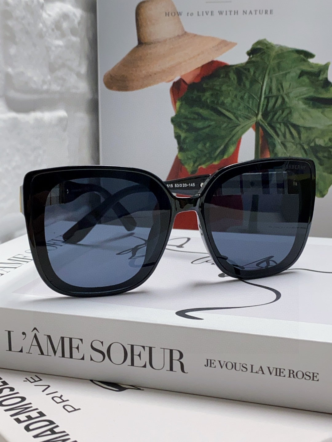 Burberry Oversized Black Lens Sunglasses for Men & Women