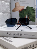 Cartier Lightweight Rimless Blue Lens Sunglasses for Men & Women - 449448