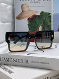 Burberry Oversized Black Lens Sunglasses for Women - 416061