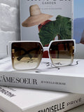 Burberry Oversized Brown Lens Sunglasses for Women