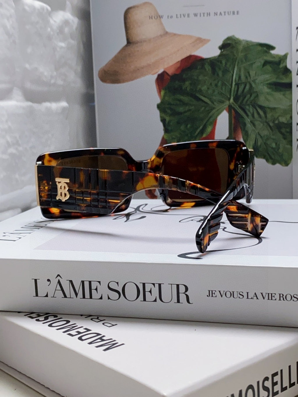 Burberry Square Gray Lens Sunglasses for Men & Women - 449603 - detail image 2