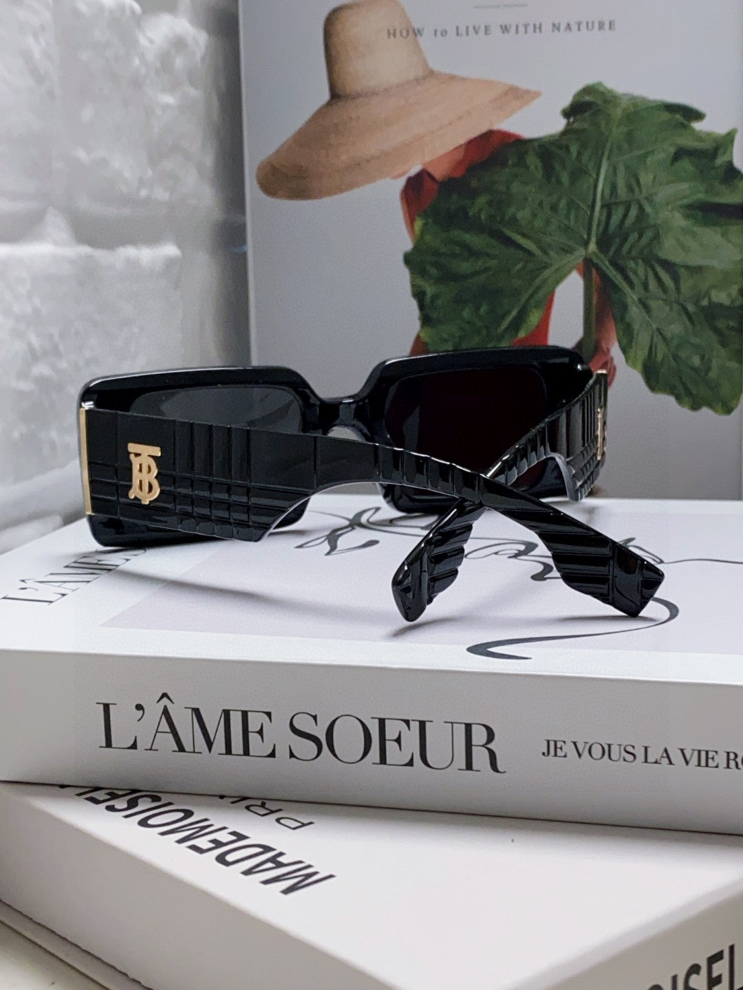 Burberry Square Gray Lens Sunglasses for Men & Women - 416065 - detail image 2