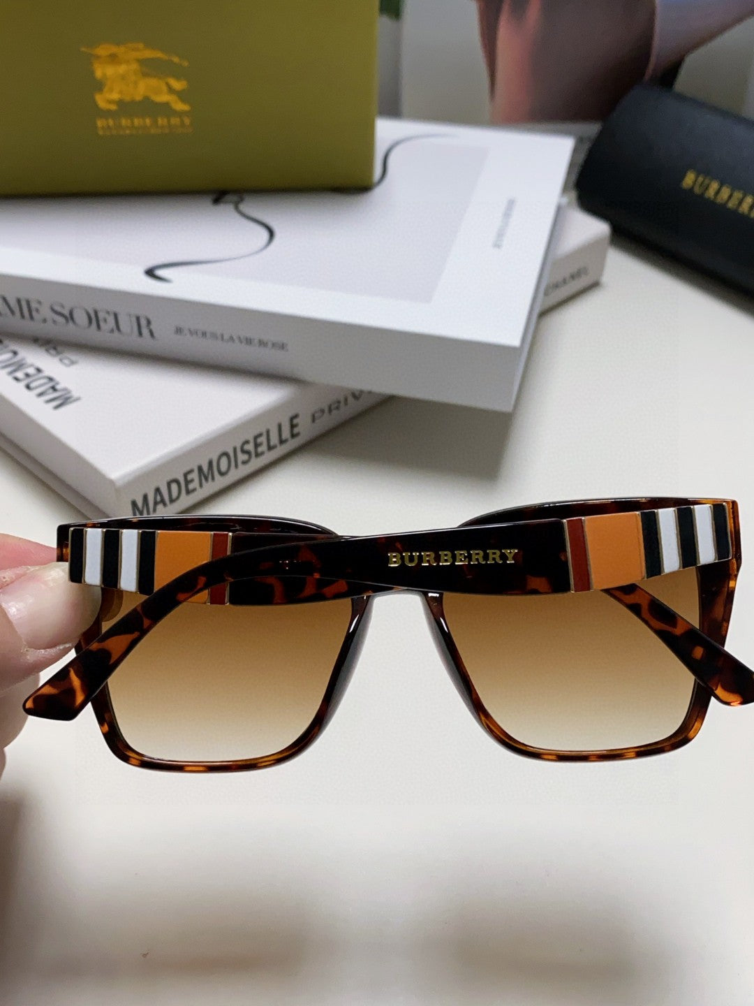 Burberry Fashion Brown Lens Sunglasses for Men & Women - 449615 - detail image 3