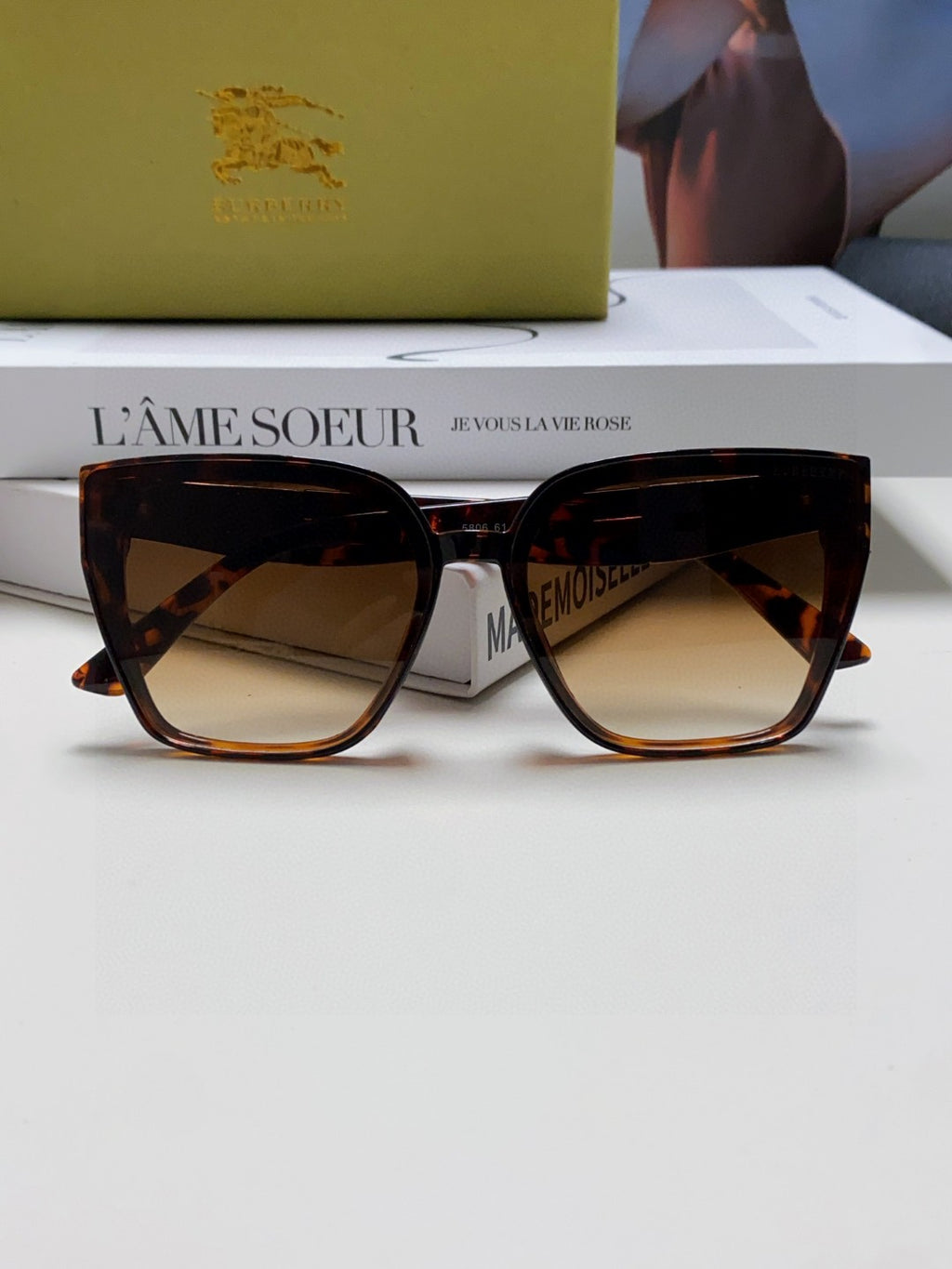 Burberry Fashion Brown Lens Sunglasses for Men & Women - 449615 - detail image 5