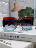 Gucci Oversized Gray Lens Sunglasses for Men & Women