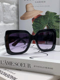 Gucci Oversized Silver Lens Sunglasses for Men & Women - 448826