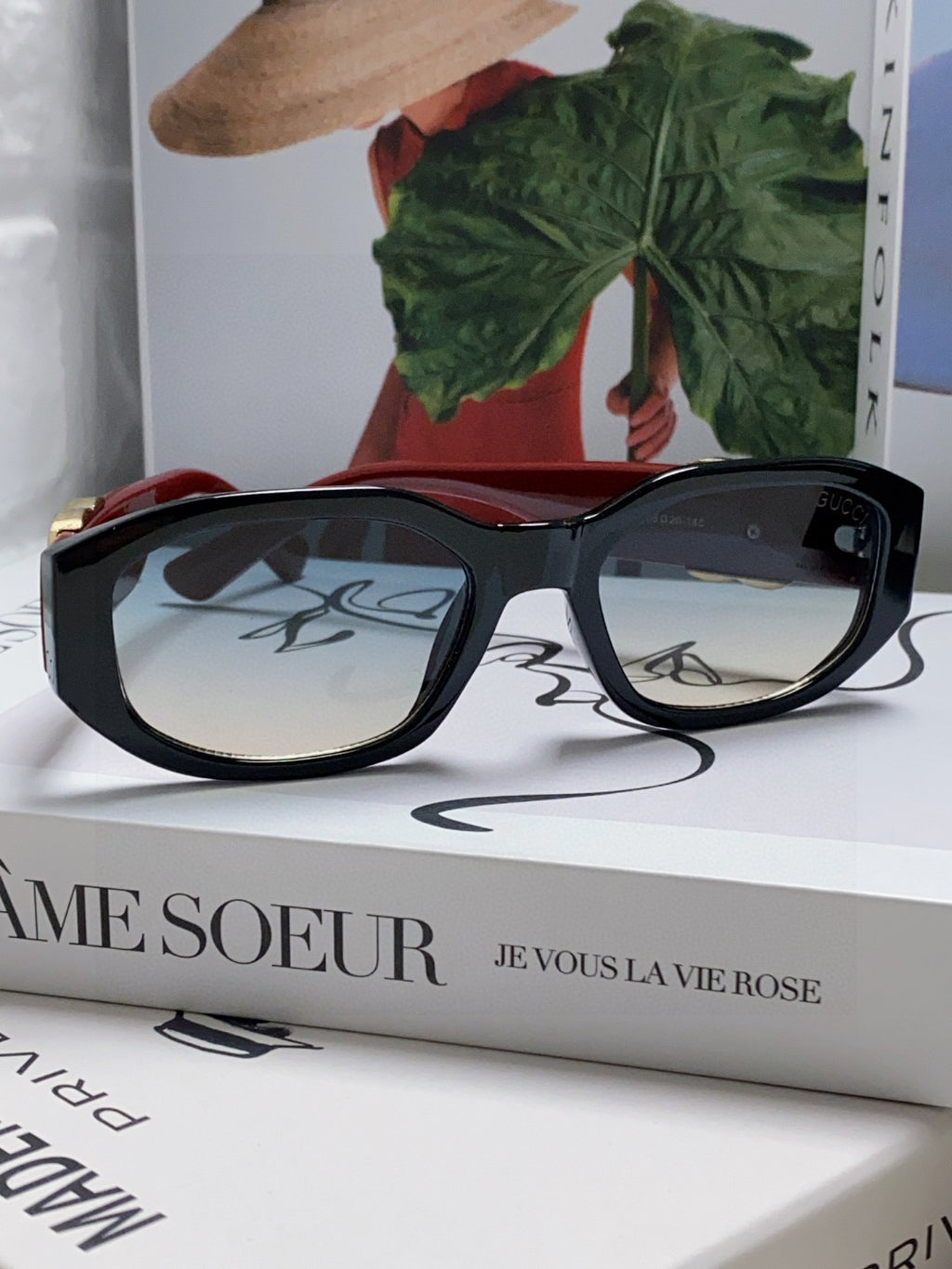 Gucci Round Silver Lens Sunglasses for Men & Women - 448811