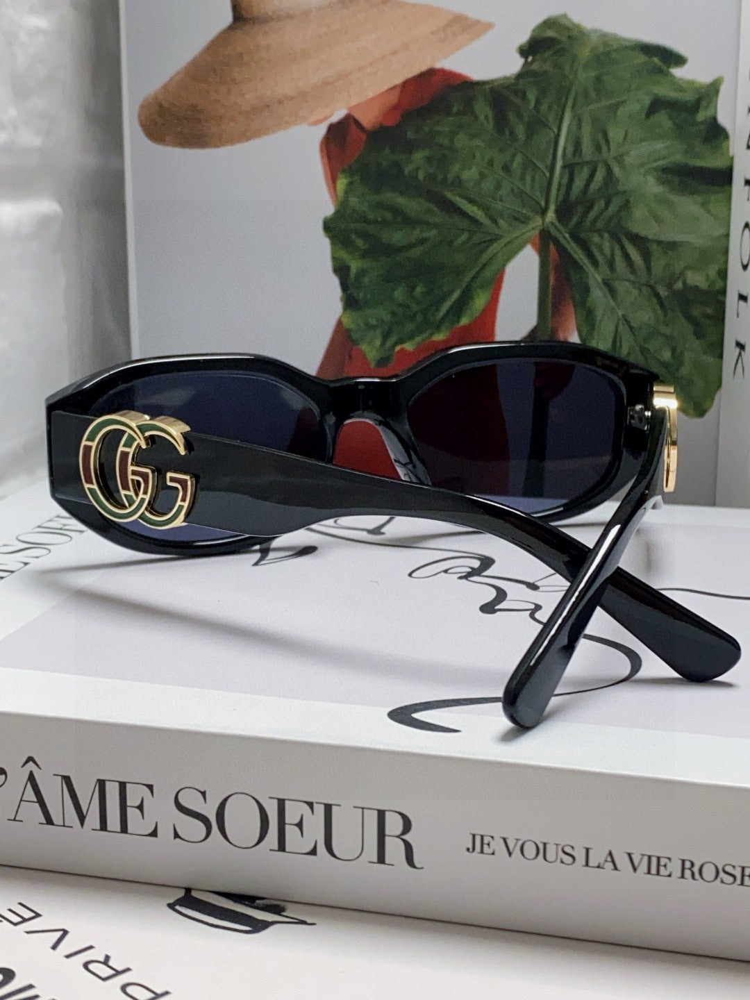 Gucci Round Blue Lens Sunglasses for Men & Women - 448813 - detail image 2