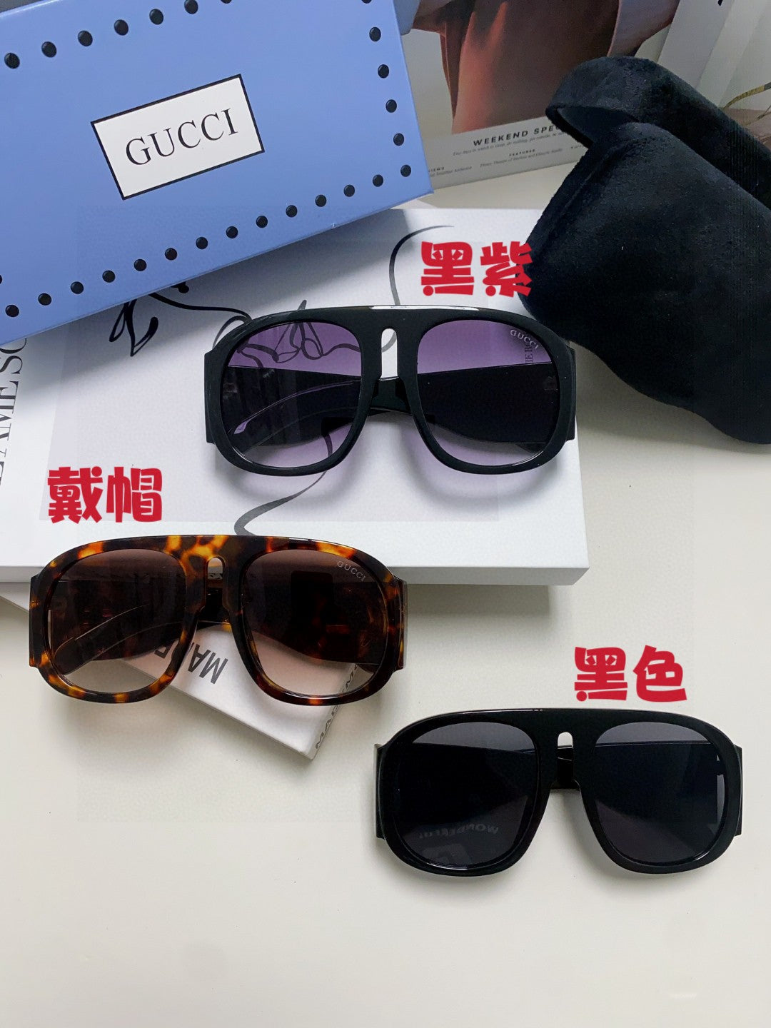 Gucci GG0152S Photochromic Metal Aviator Gray Lens Sunglasses for Men - 448814 - detail image 9