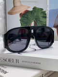 Gucci GG0152S Photochromic Metal Aviator Black Lens Sunglasses for Men & Women