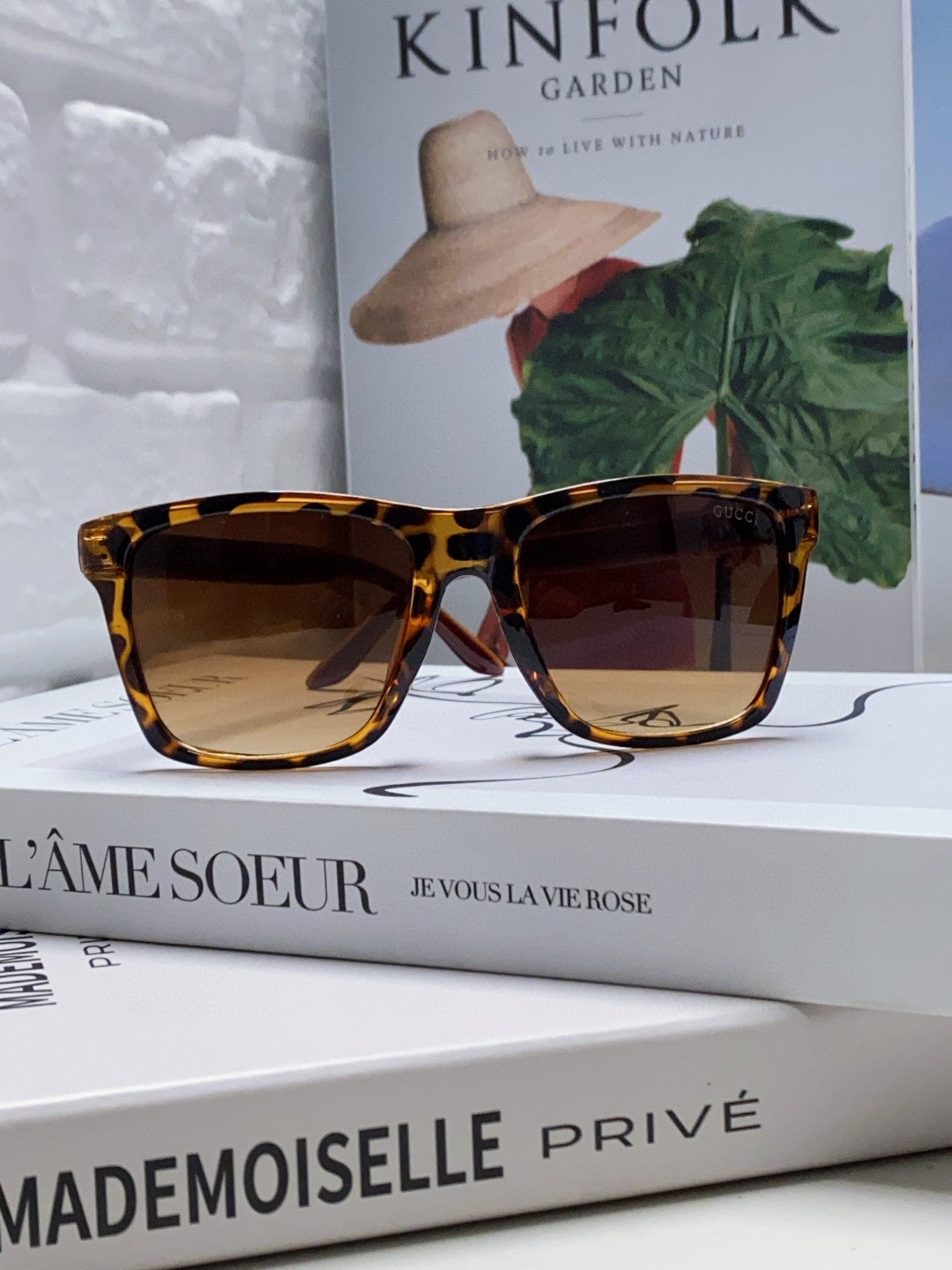 Gucci Fashion Brown Lens Sunglasses for Men & Women - 448817