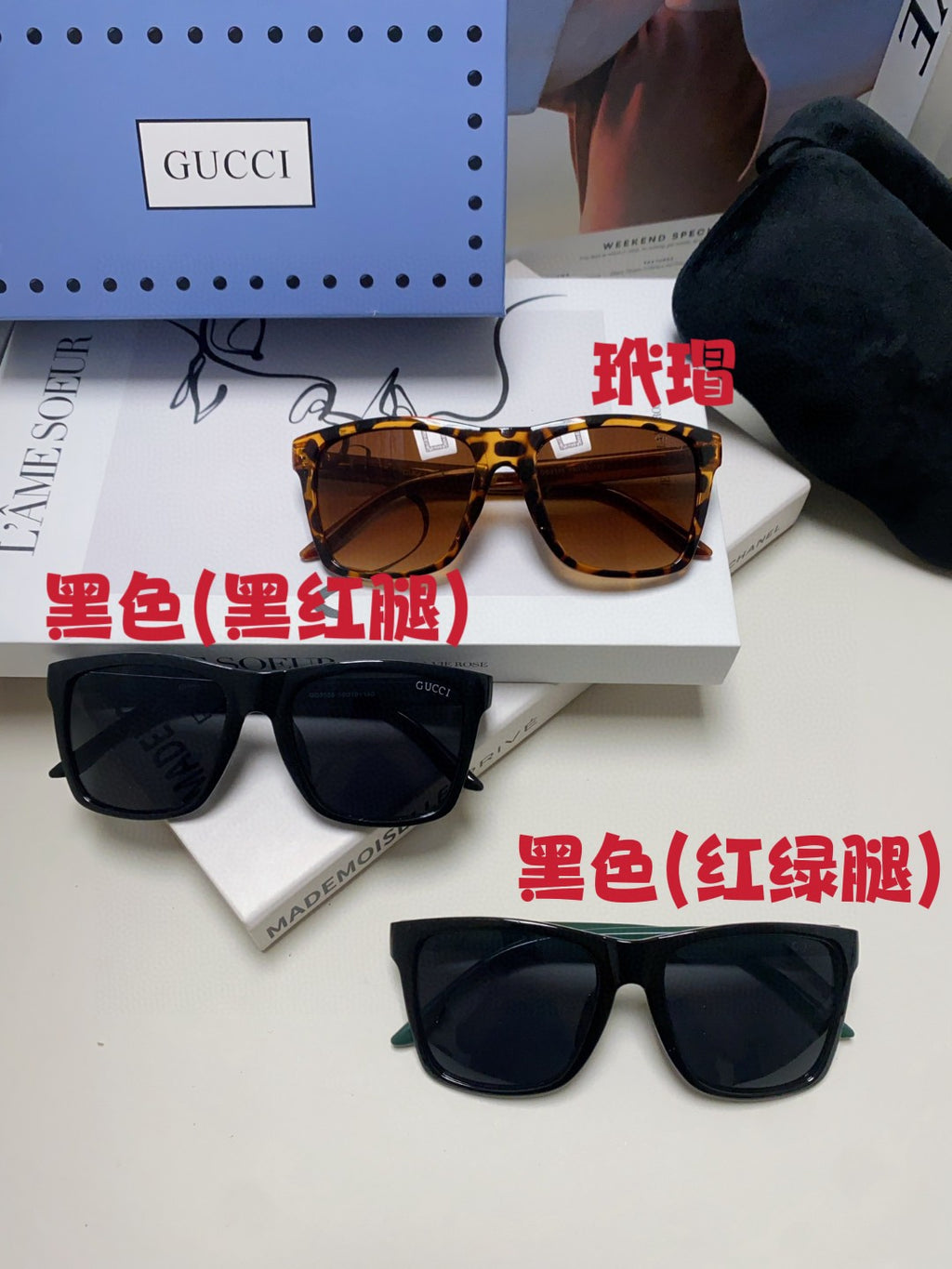 Gucci Fashion Brown Lens Sunglasses for Men & Women - 448817 - detail image 9