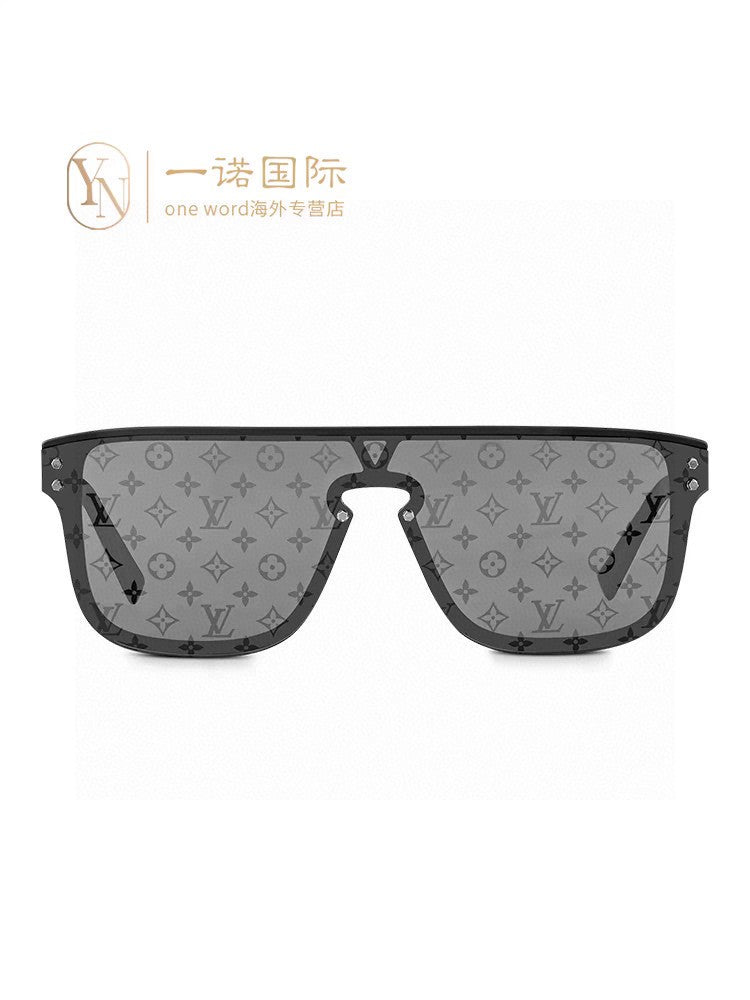 Louis Vuitton Lightweight Rimless Red Lens Sunglasses for Men & Women - 448635