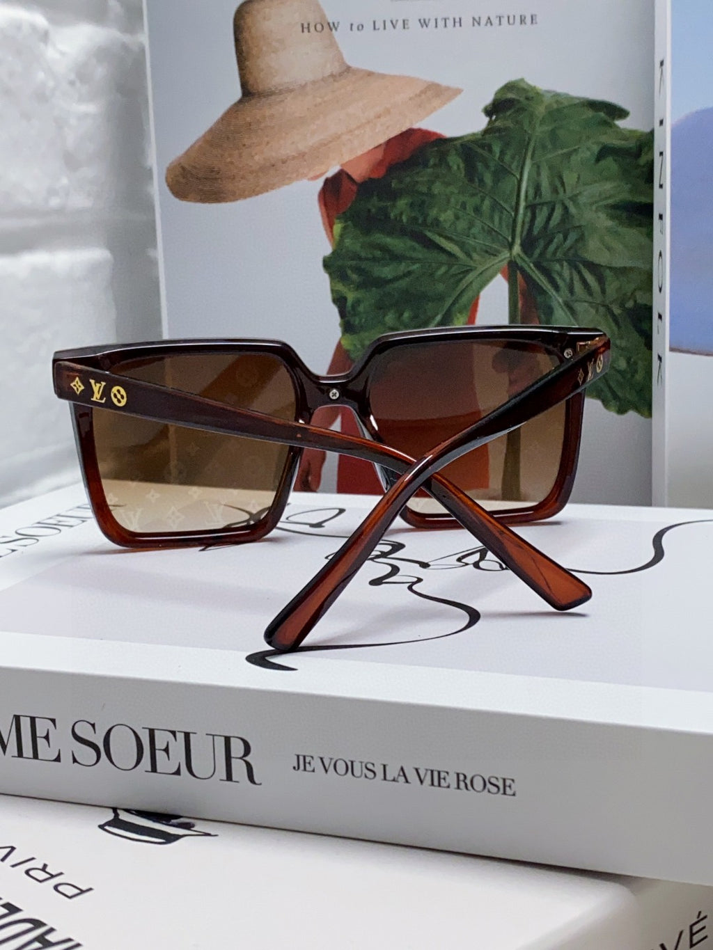 Louis Vuitton Fashion Brown Lens Sunglasses for Men & Women - 448638 - detail image 2