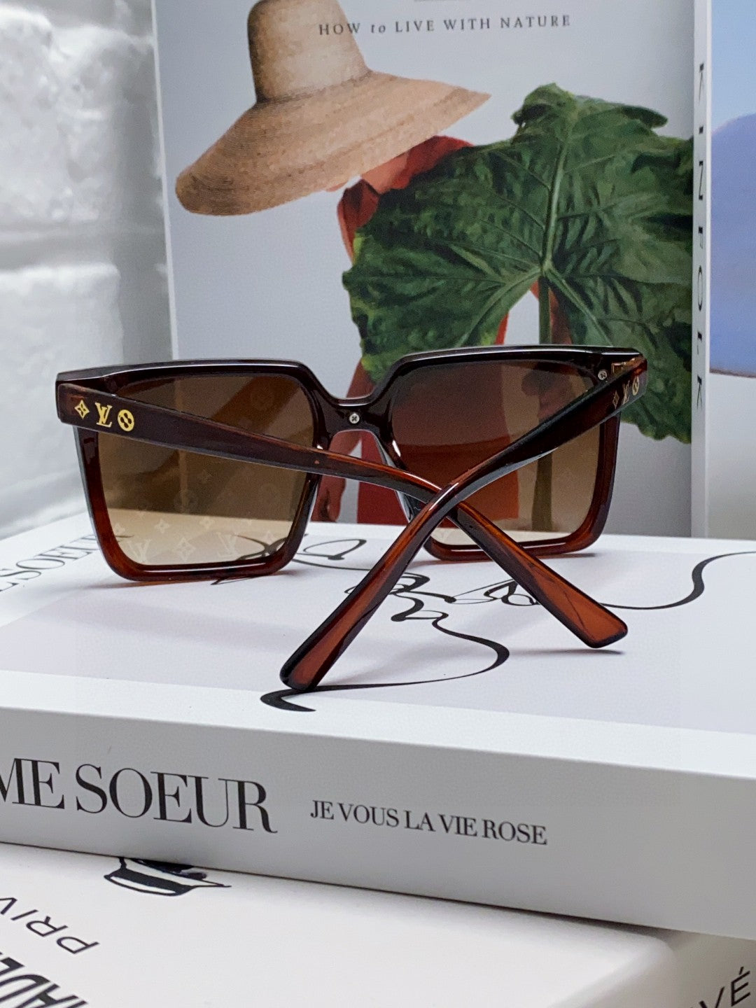 Louis Vuitton Fashion Brown Lens Sunglasses for Men & Women - 448638 - detail image 2