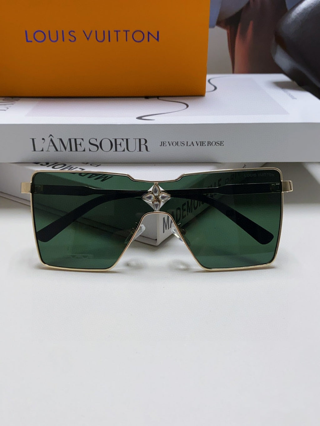 Louis Vuitton Z1700U Metal Fashion Black Lens Sunglasses for Men & Wo - 448627 - detail image 6