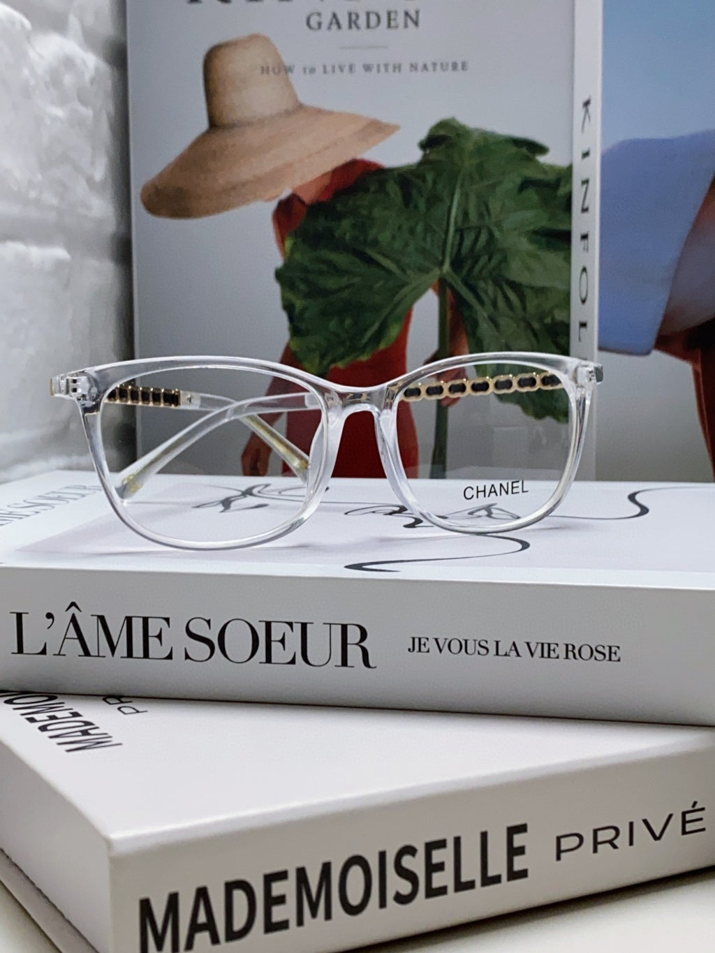Chanel Blue-Light Oversized Gray Lens Sunglasses for Men & Women