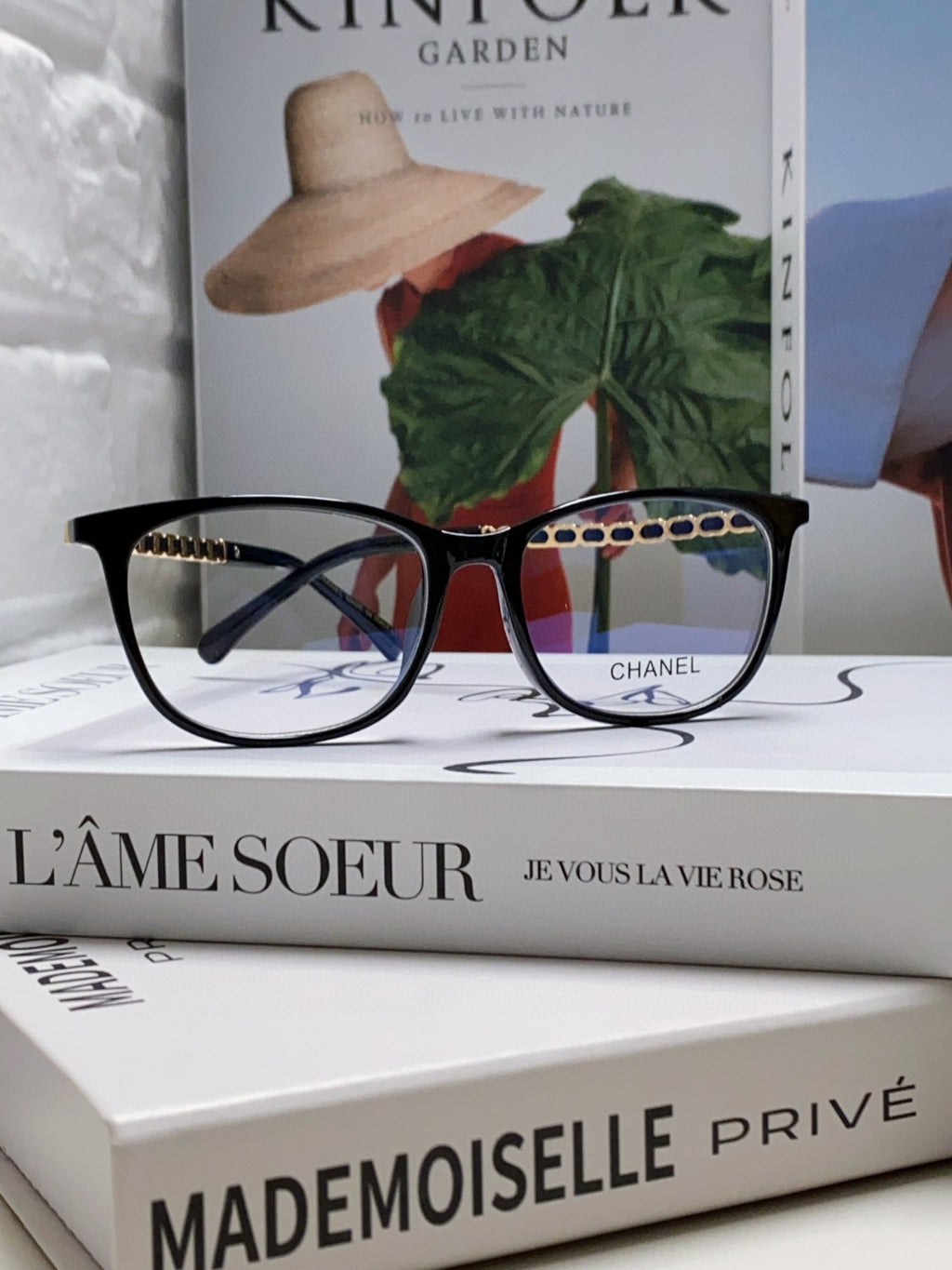 Chanel Blue-Light Oversized Red Lens Sunglasses for Men & Women
