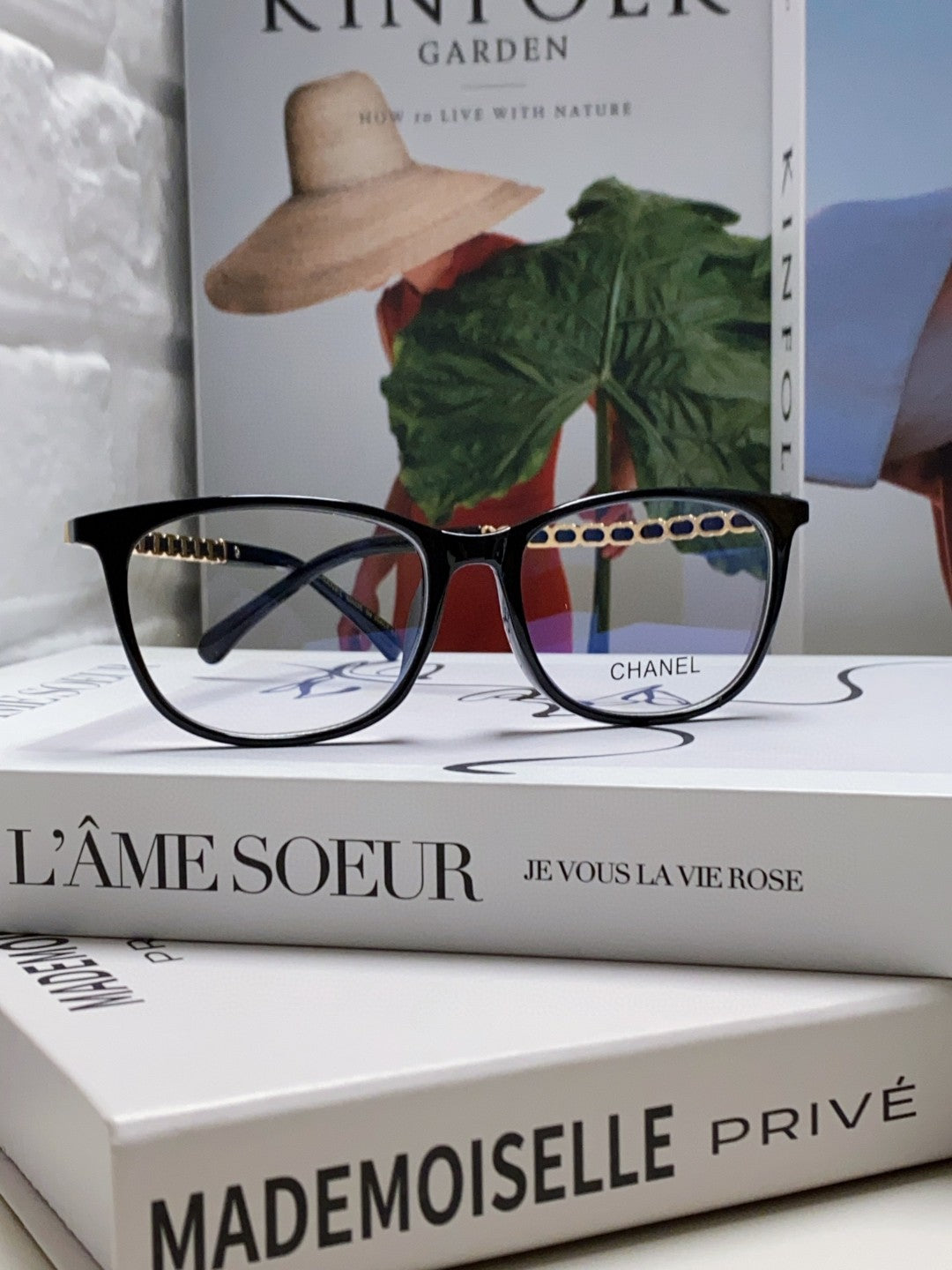Chanel Blue-Light Oversized Red Lens Sunglasses for Men & Women