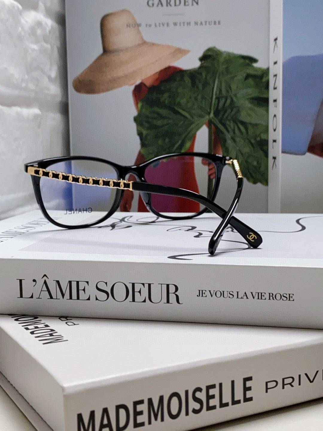 Chanel Blue-Light Oversized Red Lens Sunglasses for Men & Women - detail image 2
