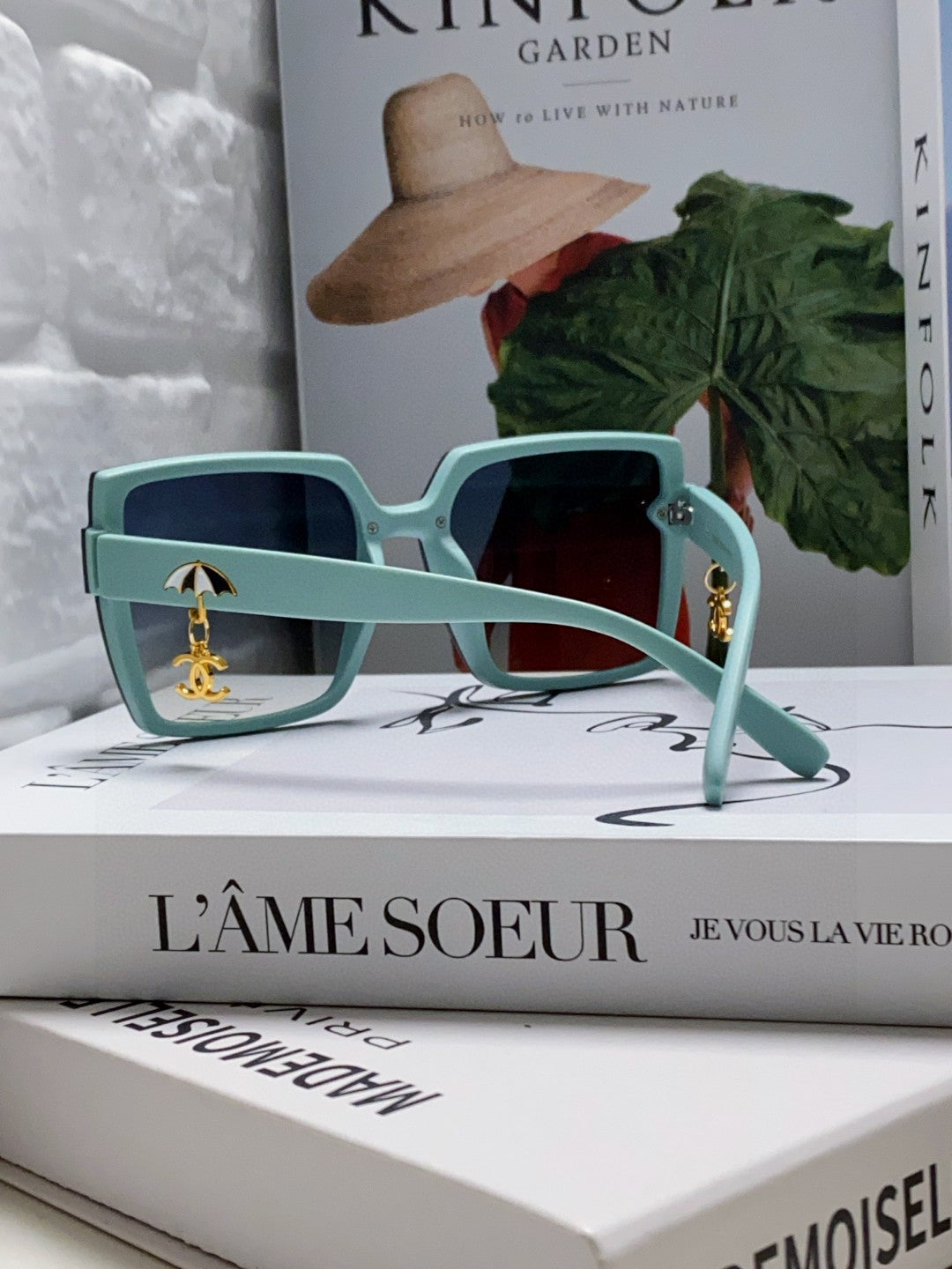 Chanel Photochromic Oversized Blue Lens Sunglasses for Men & Women