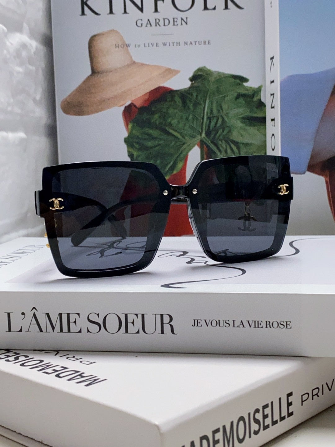 Chanel Photochromic Oversized Gray Lens Sunglasses for Men & Women