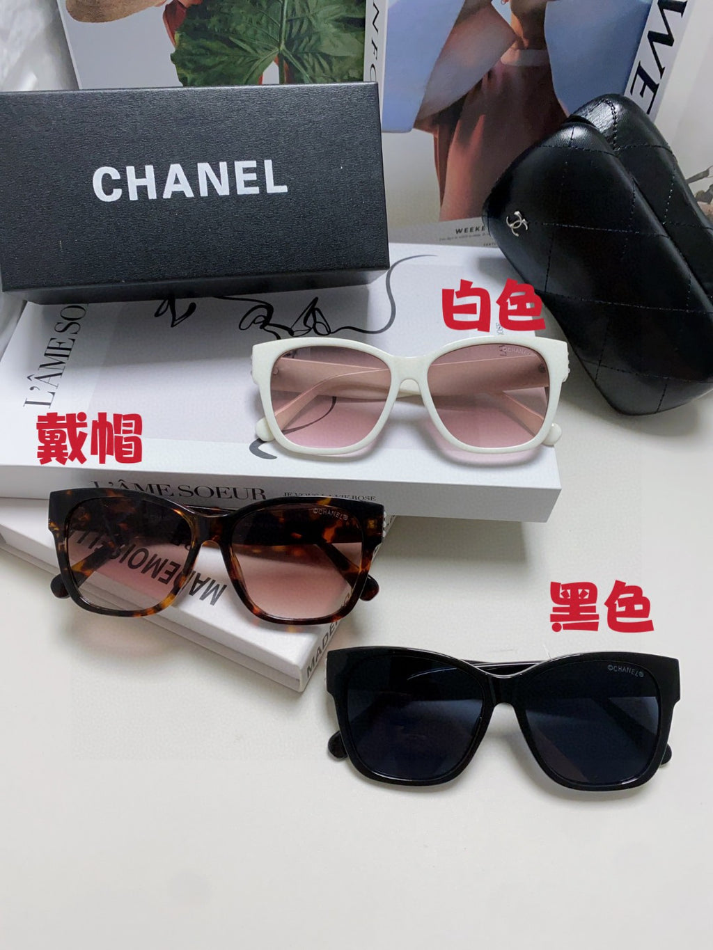Chanel Polarized Fashion Gray Lens Sunglasses for Men & Women - detail image 8