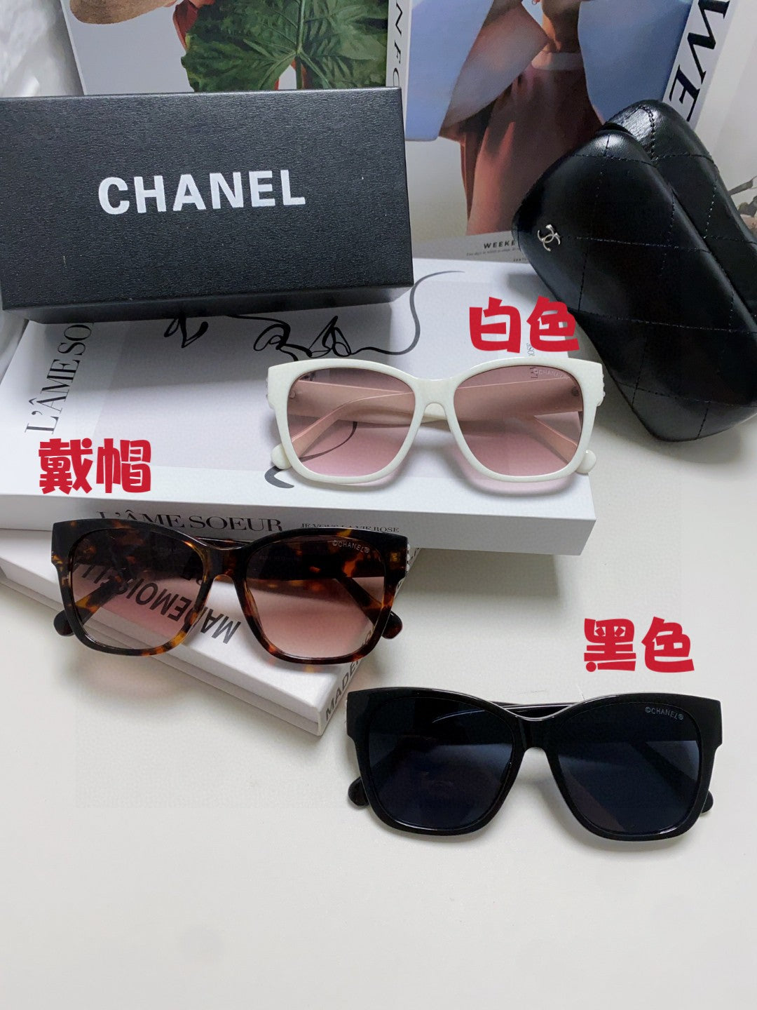 Chanel Polarized Fashion Blue Lens Sunglasses for Men & Women - 448902 - detail image 9