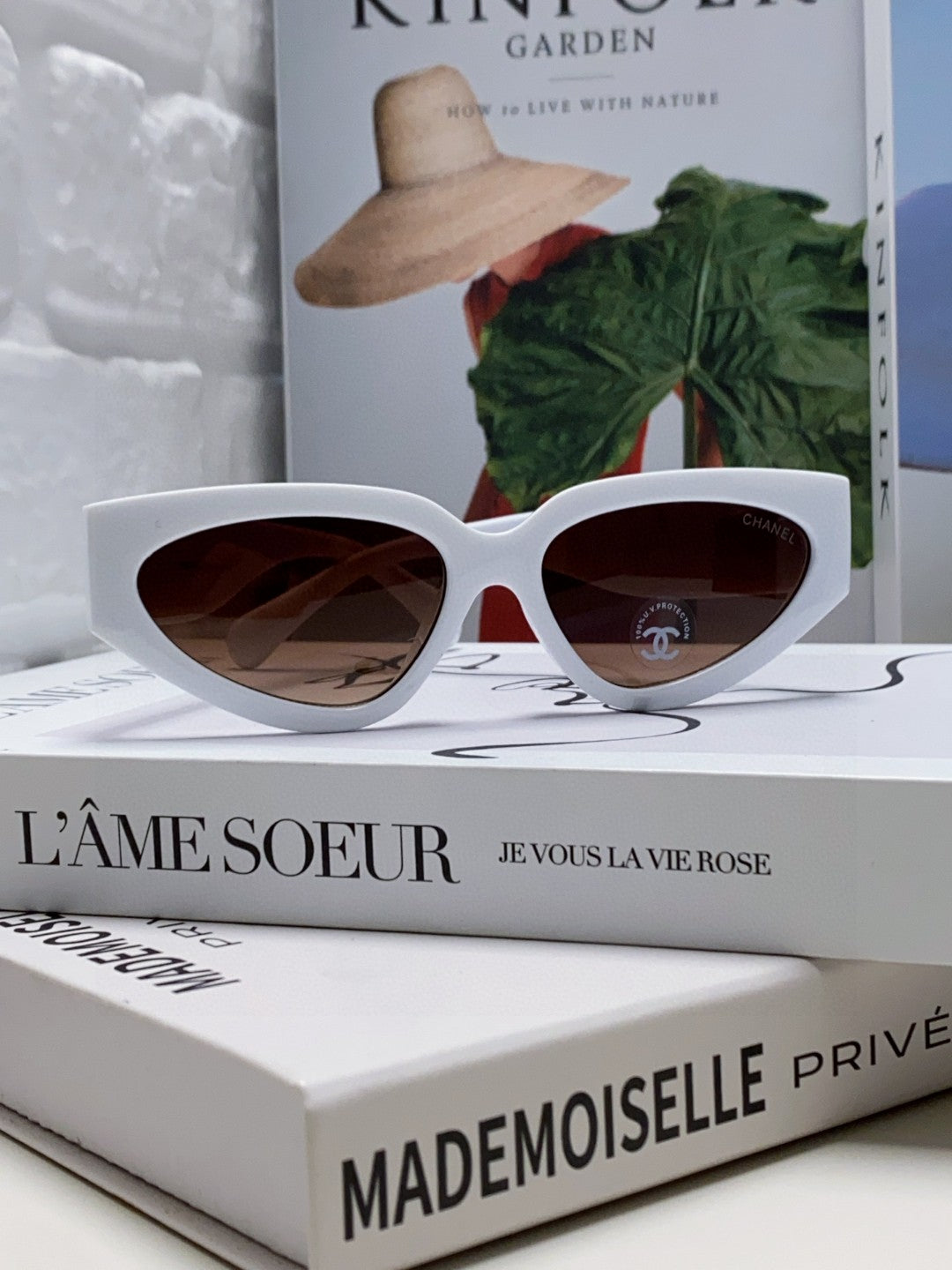 Chanel Cat-Eye Gray Lens Sunglasses for Women - 448903