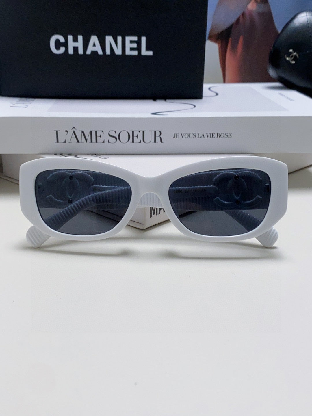 Chanel Fashion Blue Lens Sunglasses for Men & Women - 448905 - detail image 5