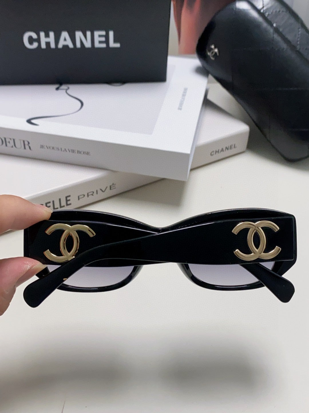 Chanel Fashion Brown Lens Sunglasses for Men & Women - 448906 - detail image 3