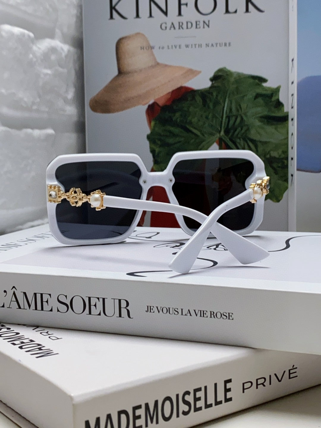 Chanel Polarized Fashion Silver Lens Sunglasses for Men & Women - 448915 - detail image 2