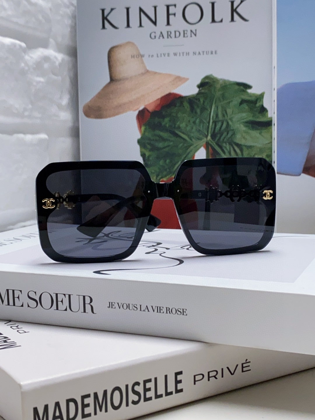 Chanel Polarized Fashion Black Lens Sunglasses for Men & Women - 448917