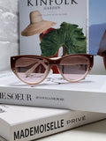 Chanel Round Red Lens Sunglasses for Women