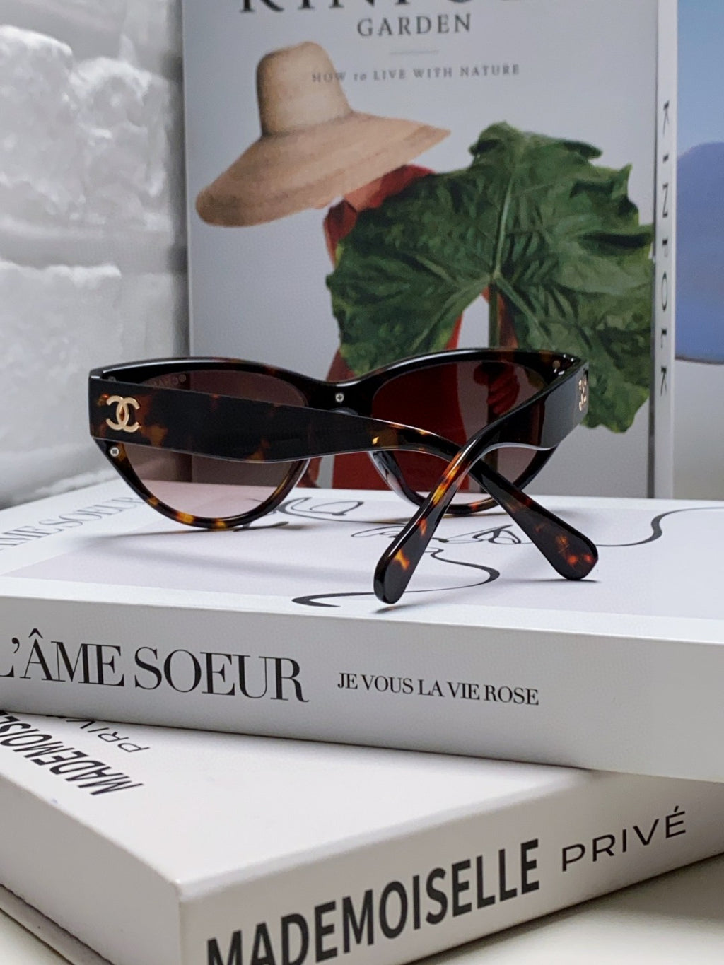 Chanel Round Silver Lens Sunglasses for Women - detail image 2