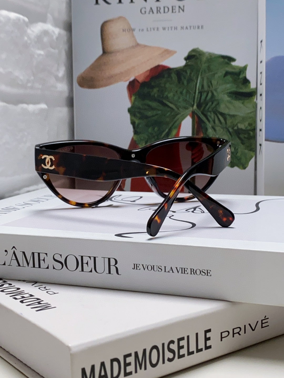 Chanel Round Silver Lens Sunglasses for Women - detail image 2