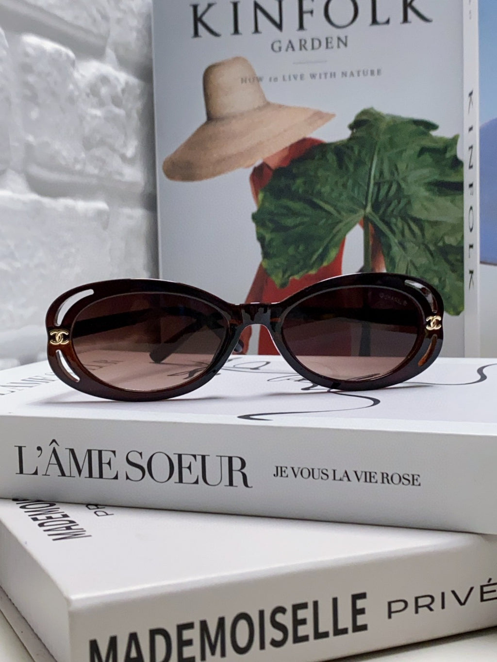Chanel Cat-Eye Silver Lens Sunglasses for Men & Women - 448922