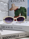 Chanel Cat-Eye Purple Lens Sunglasses for Men & Women