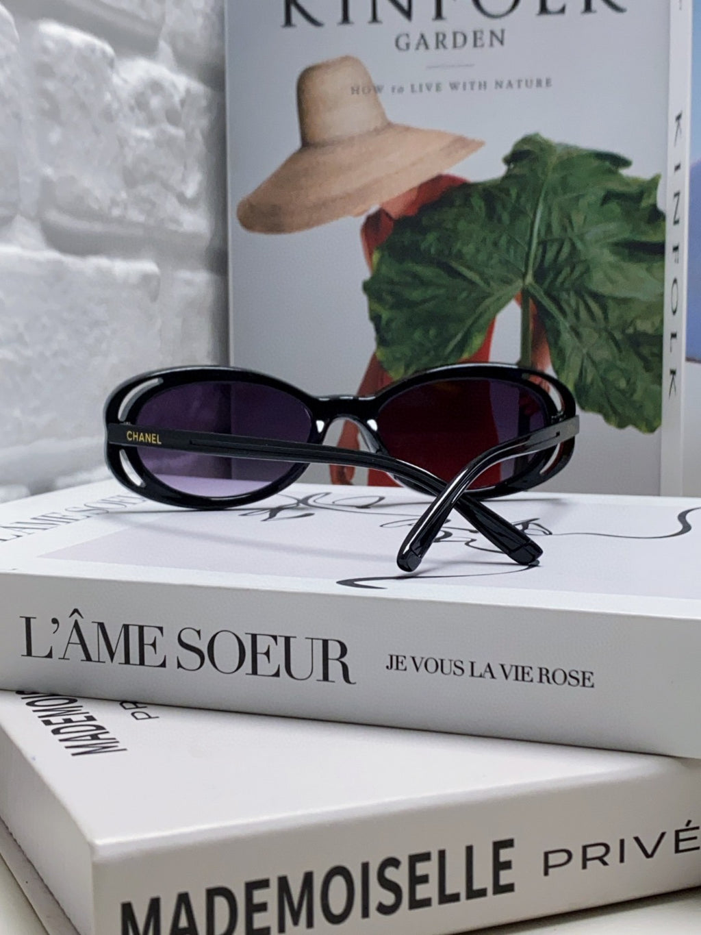 Chanel Cat-Eye Silver Lens Sunglasses for Men & Women - 448925 - detail image 2