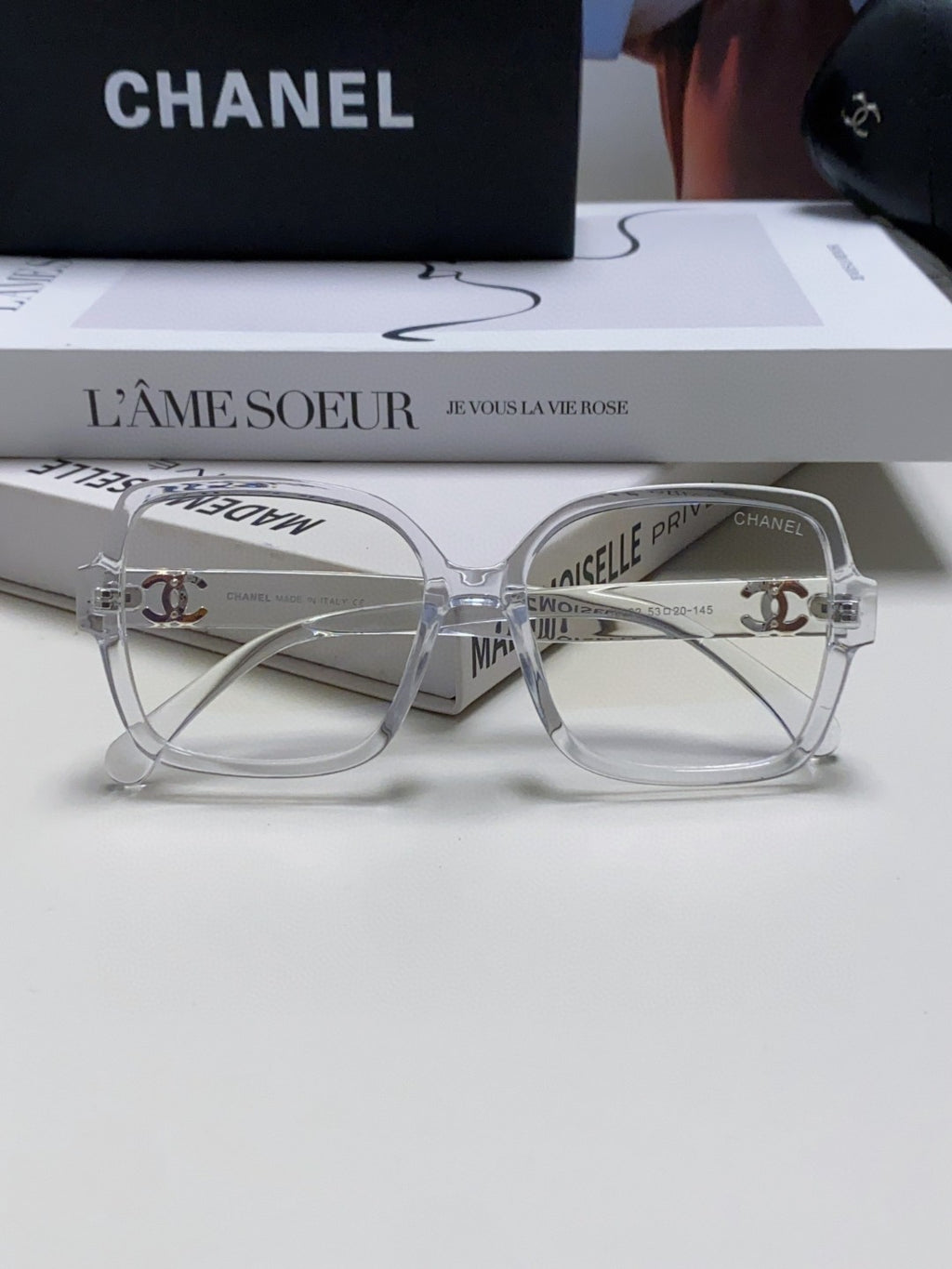 Chanel Fashion Gray Lens Sunglasses for Men & Women - 448933 - detail image 6