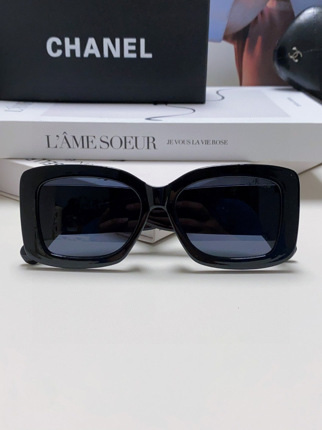 Chanel Fashion Gold Lens Sunglasses for Men & Women - 448940 - detail image 8