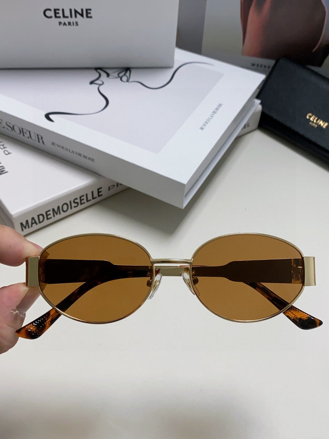 Celine Cat-Eye Brown Lens Sunglasses for Men & Women - 449282 - detail image 3