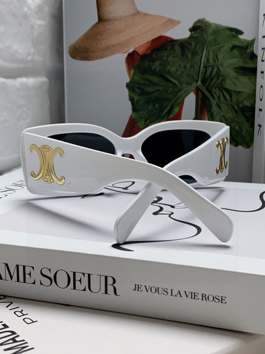 Celine Square Gray Lens Sunglasses for Women - detail image 2