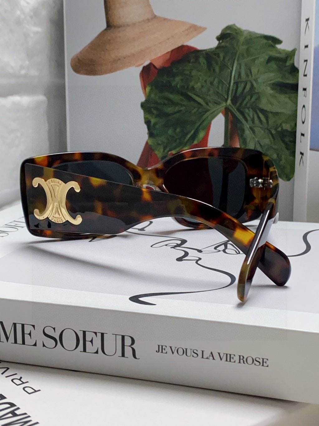 Celine Square Blue Lens Sunglasses for Women - detail image 2