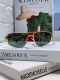 Celine CL40278 Metal Aviator Pink Lens Sunglasses for Men & Women