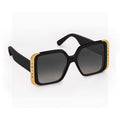 Louis Vuitton Square Black Lens Sunglasses for Women